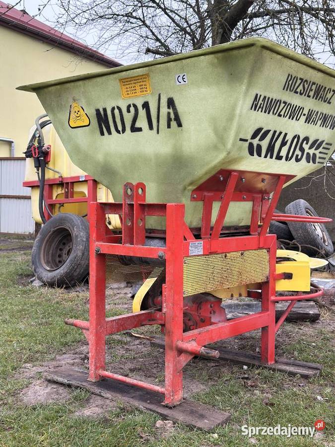 Rozsiewacz Kłos Motyl do nawozu wapna soli Kraśnik sprzedam