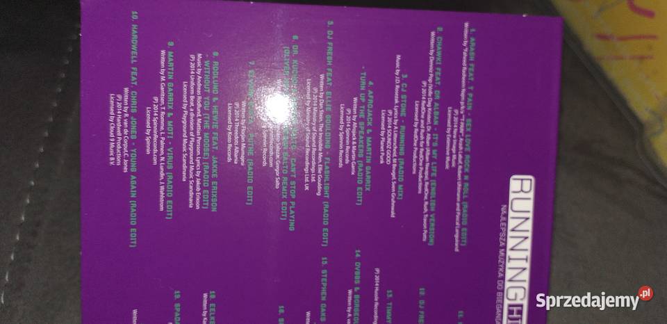 Running hits CD mazowieckie Legionowo