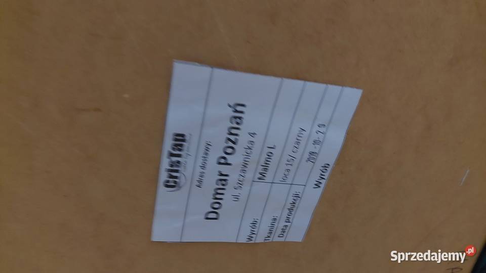 Narożnik Malmo z funkcją spania Poznań