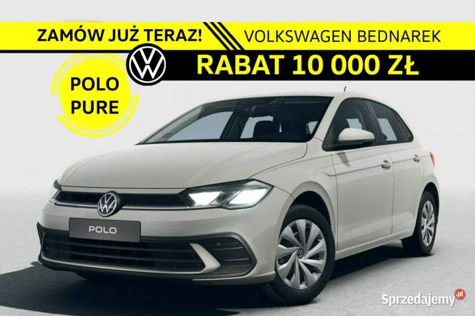 Volkswagen Polo Nowa wersja Pure 10 MPI 80 VI łódzkie Łódź