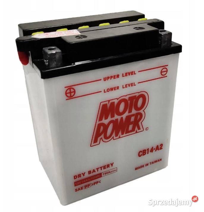 Akumulator motocyklowy MotoPower CB14A2 YB14A2 Wałbrzych