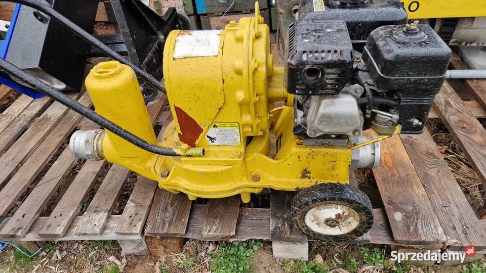 Pompa szlamowa Wacker Motopompa lubelskie Parczew