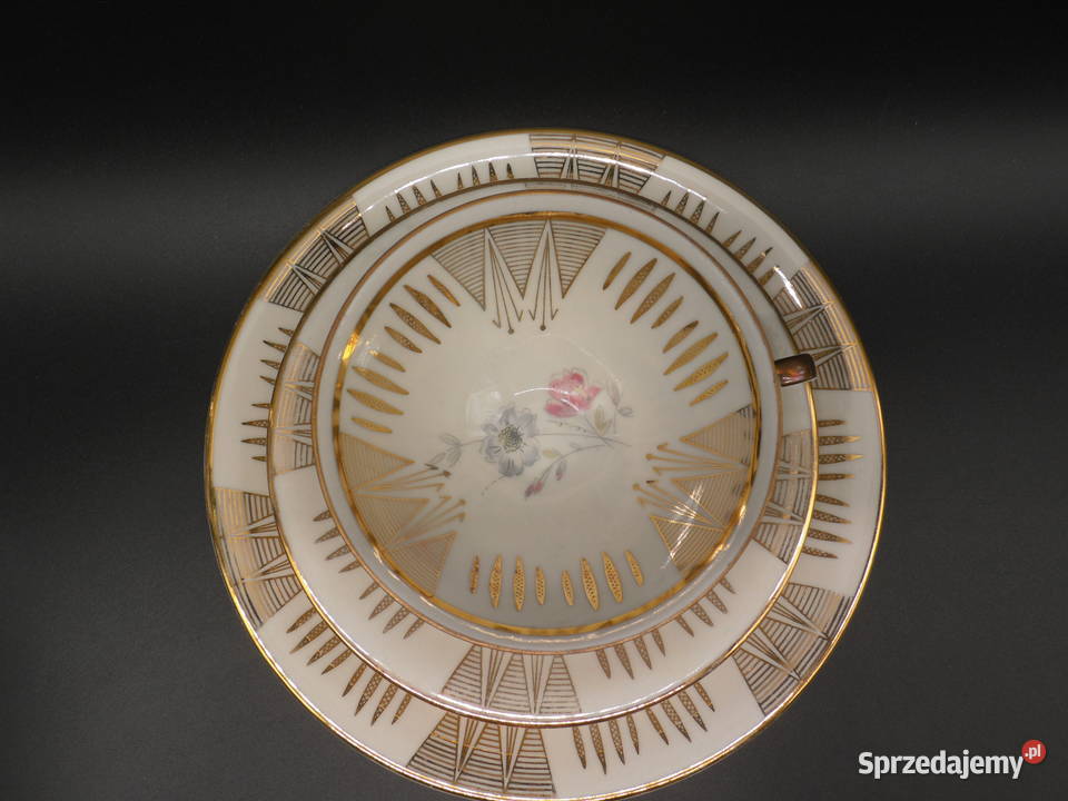 Zestaw śniadaniowy trio z porcelany Schirnding Raszków