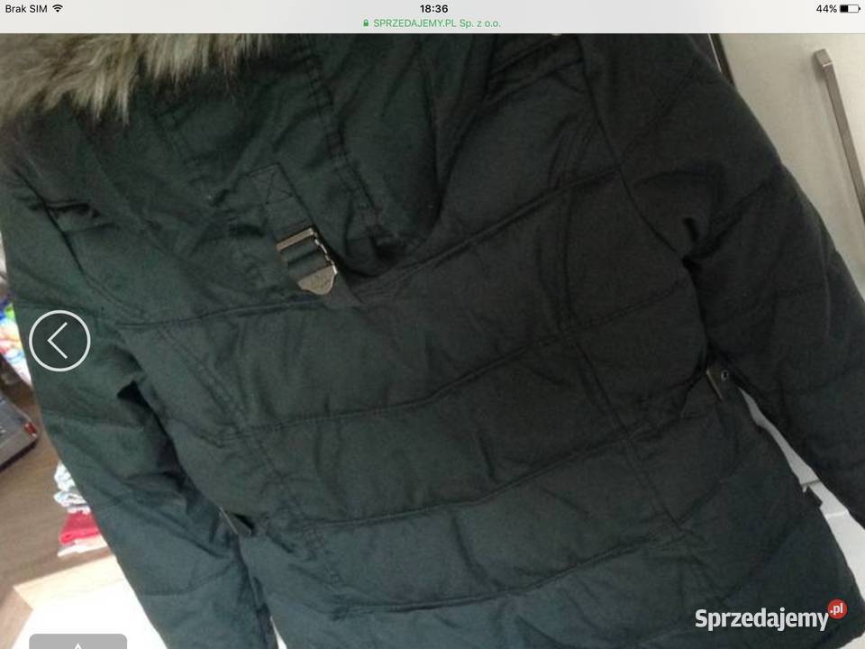 Parka Zimowa z Kapturem Kurtka Damska KHUJO r M Rozmiar 38(M) Nowa Sól
