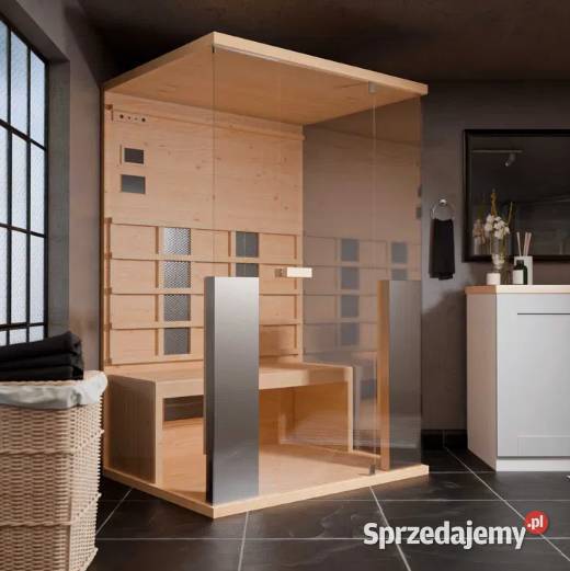 Sauna KABINA infrared infra red 1os infrarot led lubuskie Siedlisko