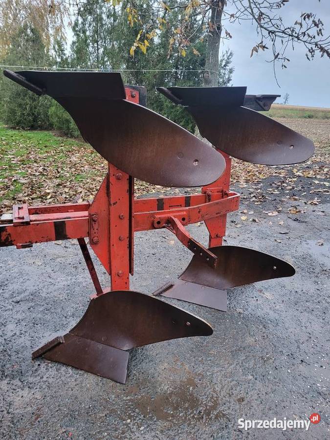 Pług 2 skibowy obrotowy Goudland kverneland nieuszkodzony Osięciny