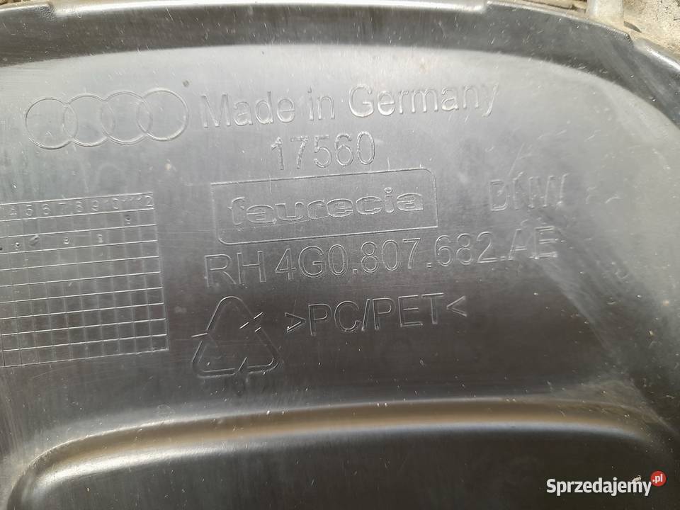 AUDI A6 C7 LIFT KRATKA ZDERZAKA PRAWA Goleniów