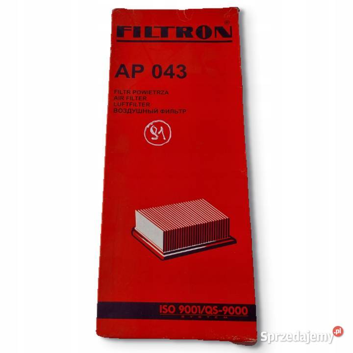 FILTR POWIETRZA Filtron AP 043 AP043 Fiat Elba lubelskie Chełm