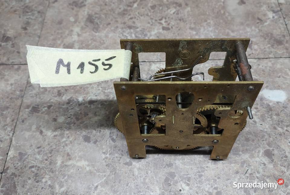 M155 Mechanizm starego zegara ściennego Junghans Tczew