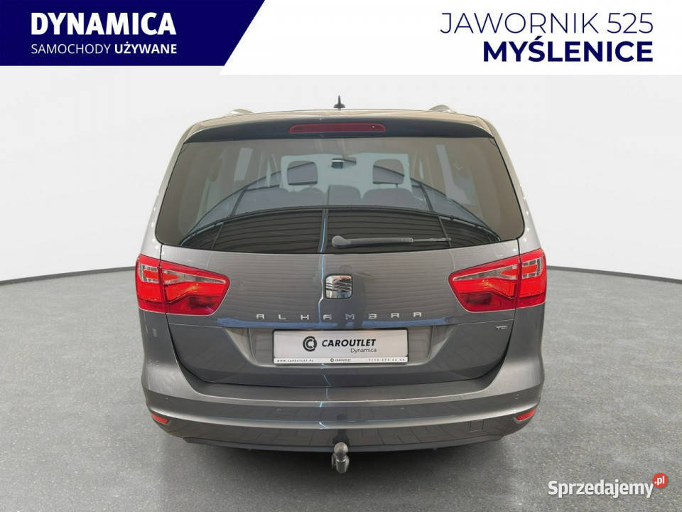 Seat Alhambra 20TDI 140 DSG 2014 r 7mio osobowy Myślenice