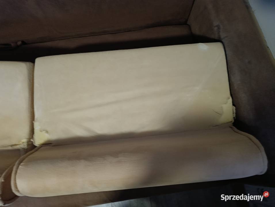 kanapa łóżko tapczan sofa wyczyszczona Poznań