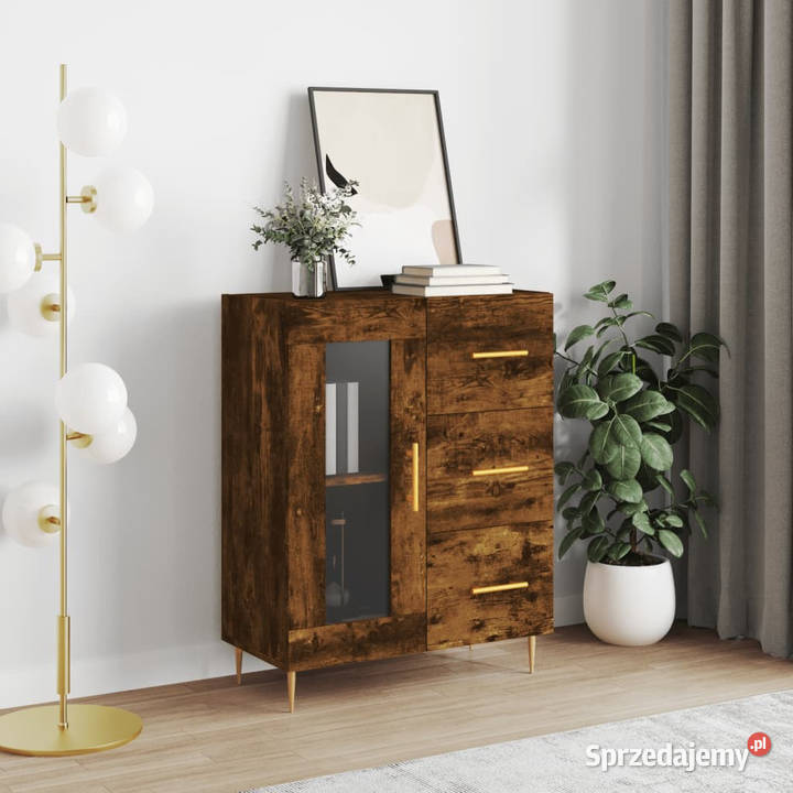 Szafka przydymiony dąb 695x34x90 materiał Warszawa