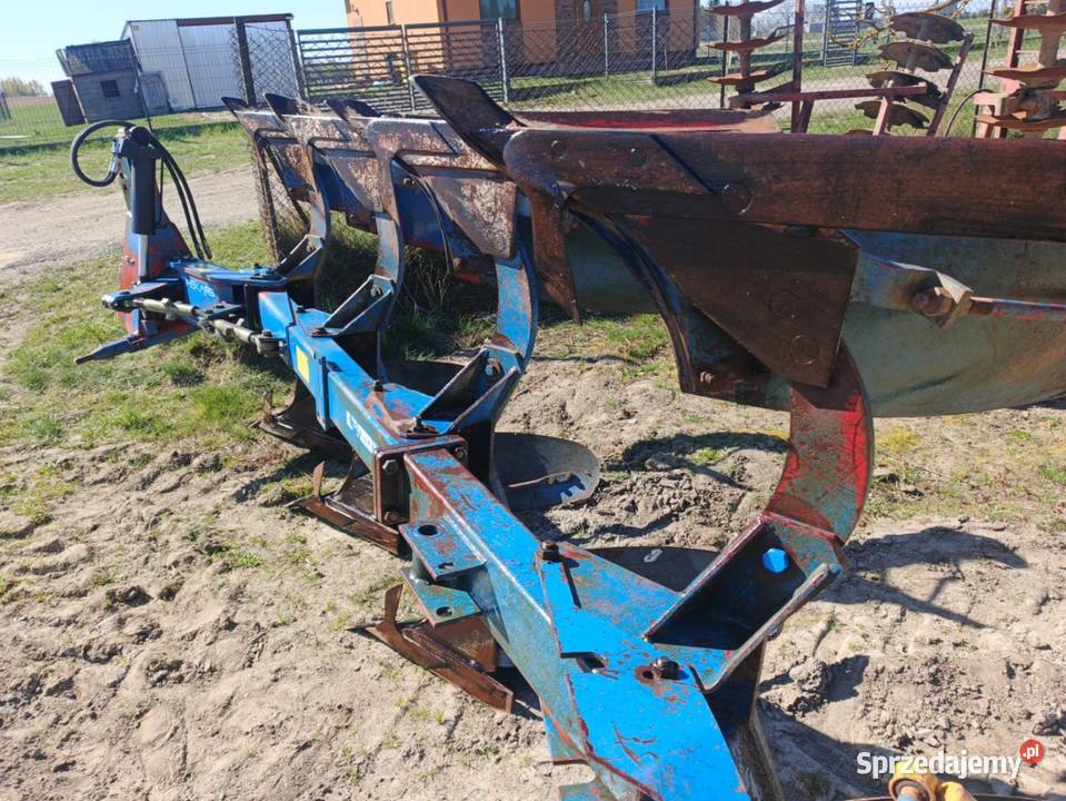 Pług 4 skibowy obrotowy Fiskars overum agrolux Skrzydłowo