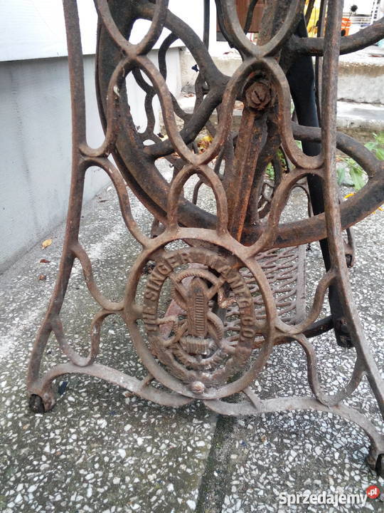 Zabytkowa maszyna do szycia Singer z 1906r Włocławek