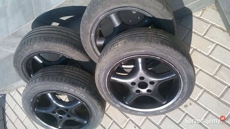 Komplet alufelg z oponami Mercedes W203 aluminiowe Koła i felgi Reda