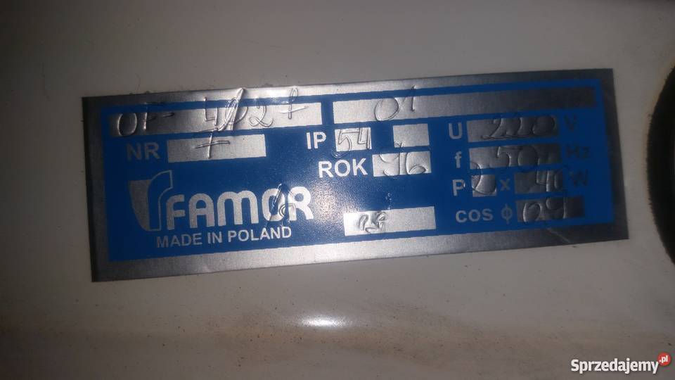 Oprawy jarzeniowe 2 X 40 W hermetyczne Koszalin