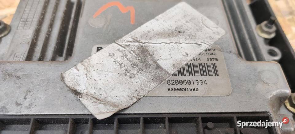 STEROWNIK SILNIKA KOMPUTER RENAULT SCENIC II 2 osobowe