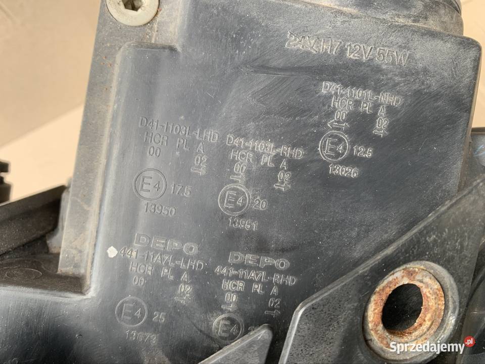 Reflektor lampa przód lewa prawa volkswagen Szczecin