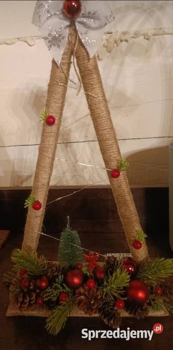 Choinka świąteczna handmade Antyki, Sztuka, Kolekcje