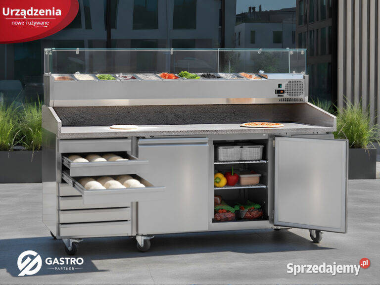 Stół chłodniczy 2drzwiowy do pizzy z 7 wielkopolskie