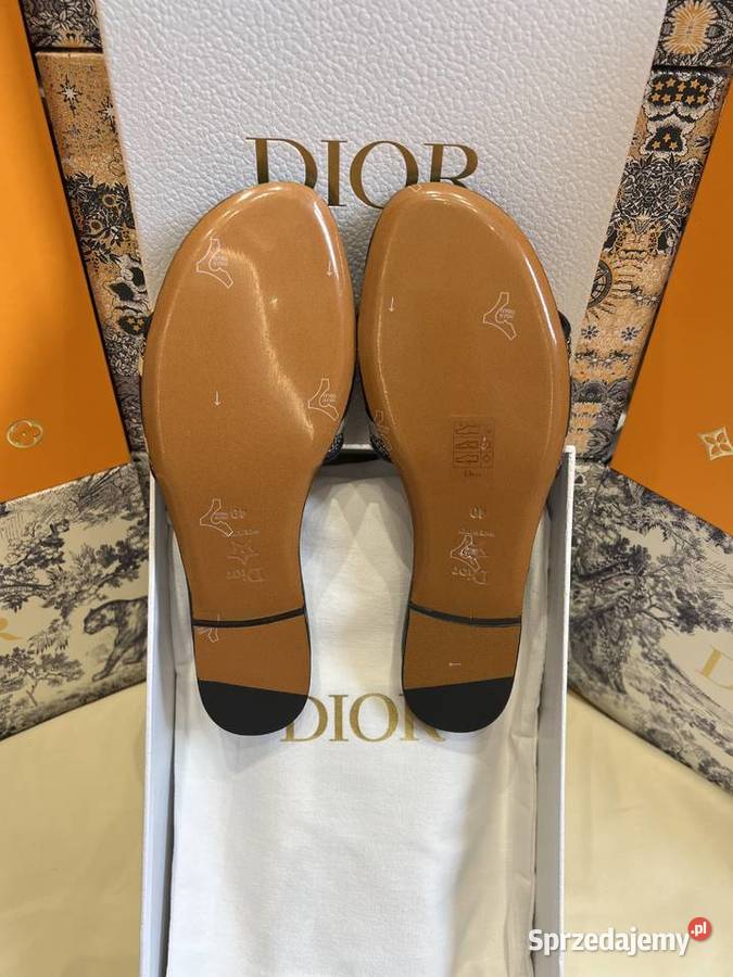 Klapki Dior Dway Slide inna Obuwie Warszawa sprzedam
