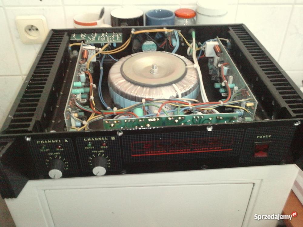 końcówka mocy Elmuz 2208 M Sprzęt estradowy, studyjny i DJ-ski Złotów sprzedam