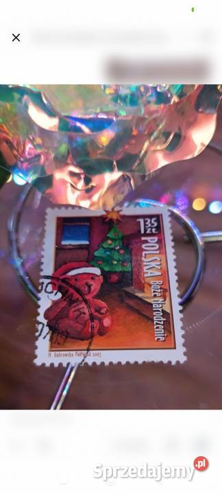 Kolekcjonerski Znaczek Pocztowy Boże Narodzenie Bydgoszcz