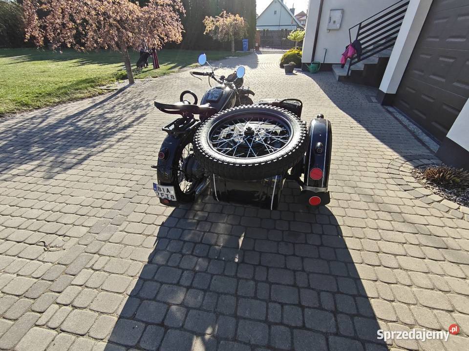 Motocykl M72 z koszem Dniepr K750 Ural nieuszkodzony Białystok