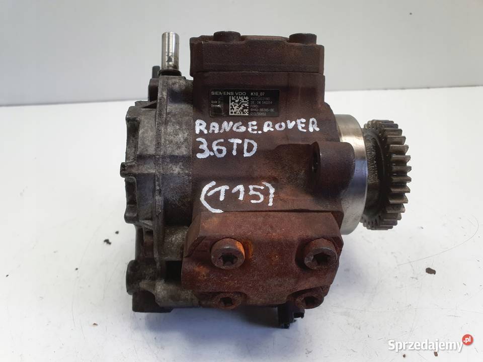 Range Rover Sport 36 V8 POMPA WTRYSKOWA Paliwa Pompy wtryskowe lubelskie Rudka