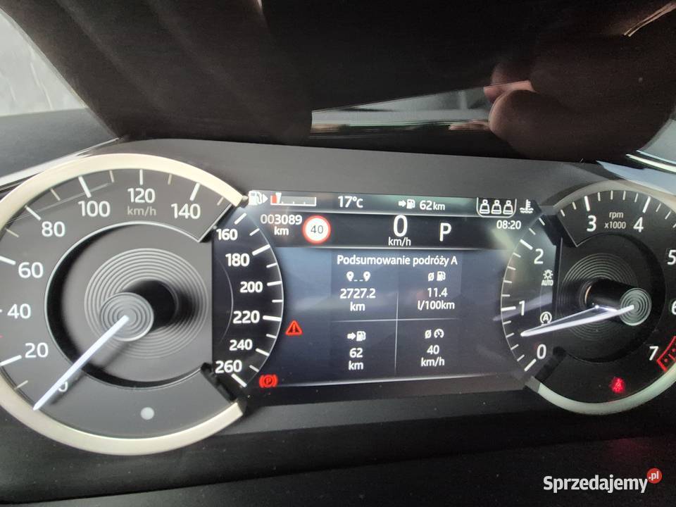 Syndyk sprzeda Range Rover Evoque 20 Si4 MR19 nieuszkodzony mazowieckie Warszawa