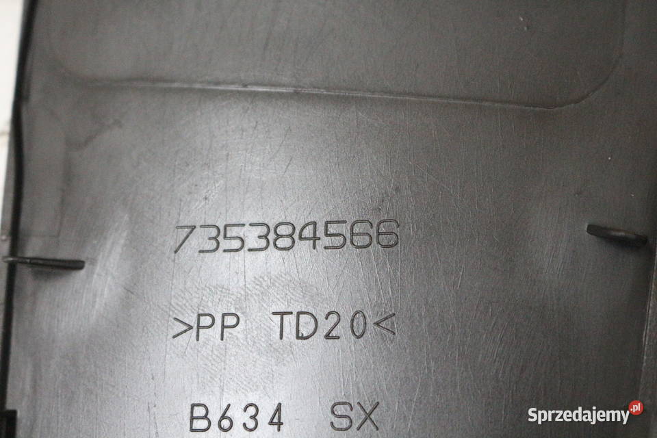 FIAT CROMA II 0510 ZAŚLEPKA LAMPY KLAPY TYŁ LEWA