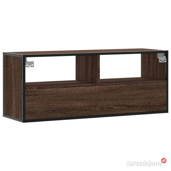 Szafka pod telewizor brązowy dąb 100x31x395 Warszawa