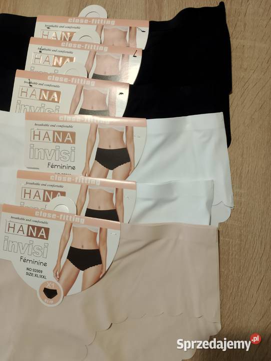 Majtki bezszwowe zestaw 6 sztuk XLXXL Figi Truskolasy