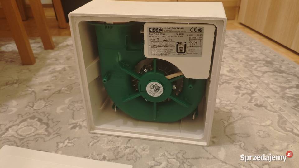 Obudowa wentylatora Helios natynkowa mazowieckie Warszawa