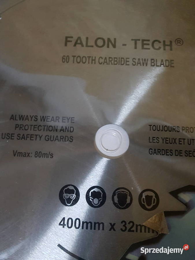 TARCZA WIDIOWA DO DREWNA 400mm 60 ZĘBÓW Głogowa