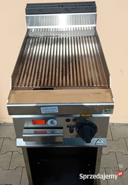Grill elektryczny ryflowany 36242 Gastronomia