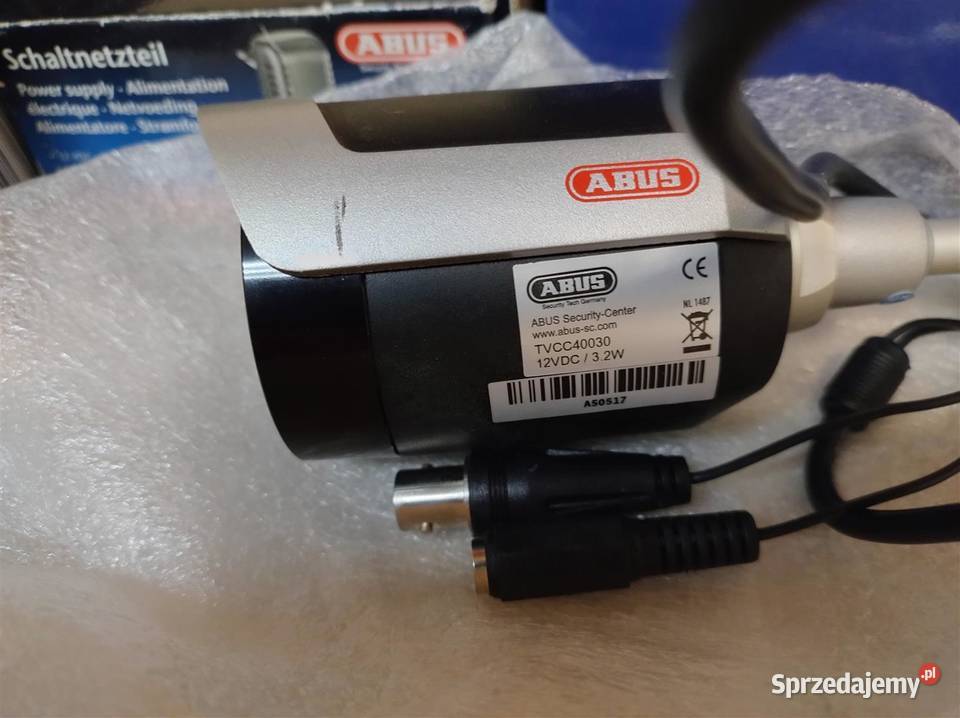 Kamera ABUS TVCC40030 4 zasilacze Gdynia
