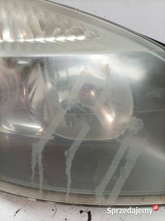 LAMPA PRZÓD PRAWA SOCZEWKA EU Renault Scenic II Oświetlenie