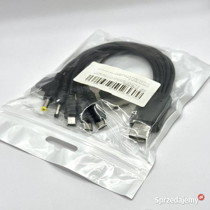Kabel USB 10 w 1 starsze i nowsze telefony