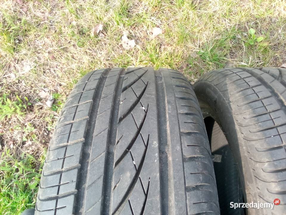 4 opon letnie Continental 19550R15 prawie 7 mm sprzedam