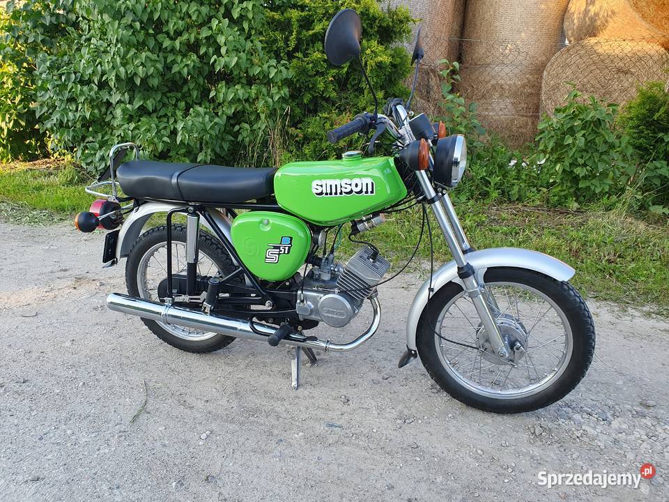 Simson s51 1983 z fabryki Rok produkcji 1983 kujawsko-pomorskie Świecie