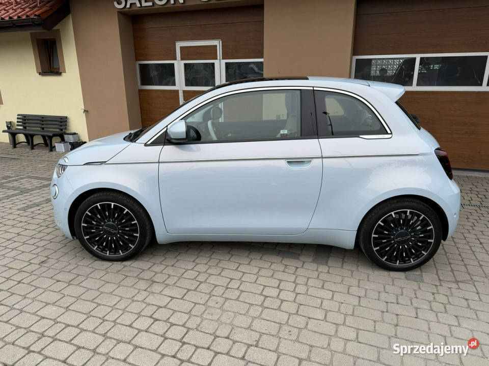 Fiat 500e La Prima Krajowy 1Właściciel Vat23 Orzech