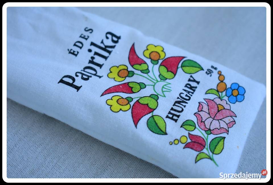 Hungary Węgry woreczek papryczce dekoracyjny Płock