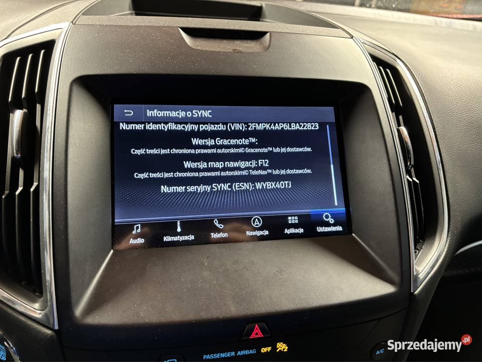 Ford Fusion USA konwersja kodowanie radio mapy Wieliczka