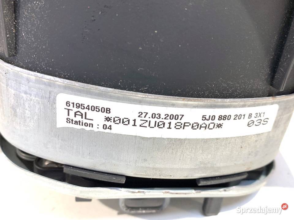 PODUSZKA POWIETRZNA KIEROWCY SKODA ROOMSTER