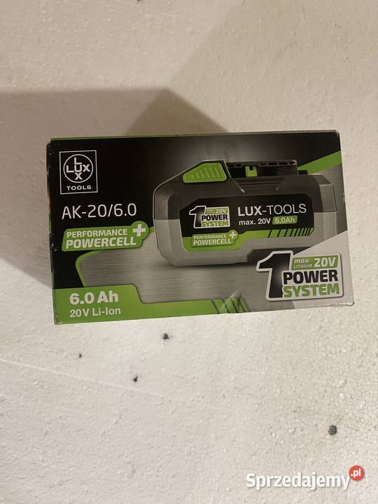 Nowe BateriaBaterie Lux Tools AK2060 plus Koszalin sprzedam