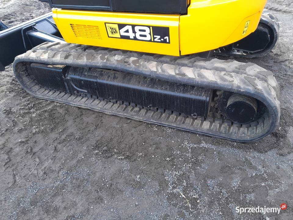 JCB 48Z1 2020R KOPARKA GĄSIENICOWA 5TON CAT Krotoszyn