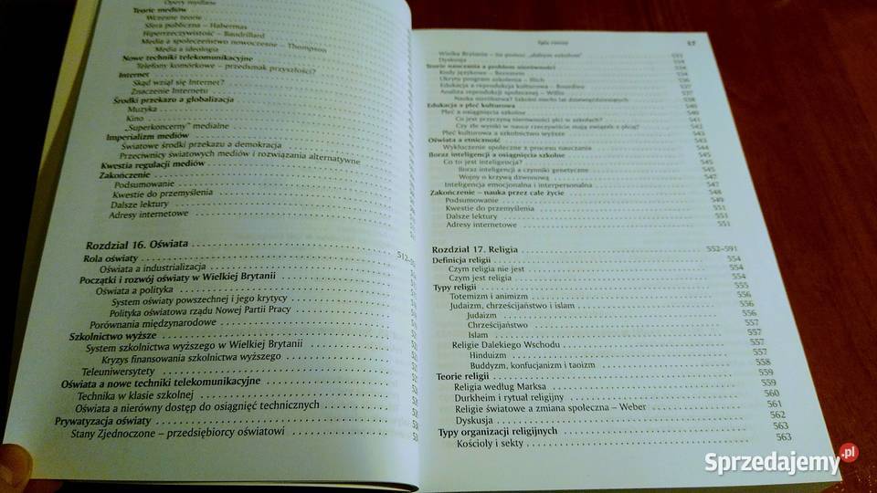 Socjologia Anthony Giddens 2007 Gdańsk