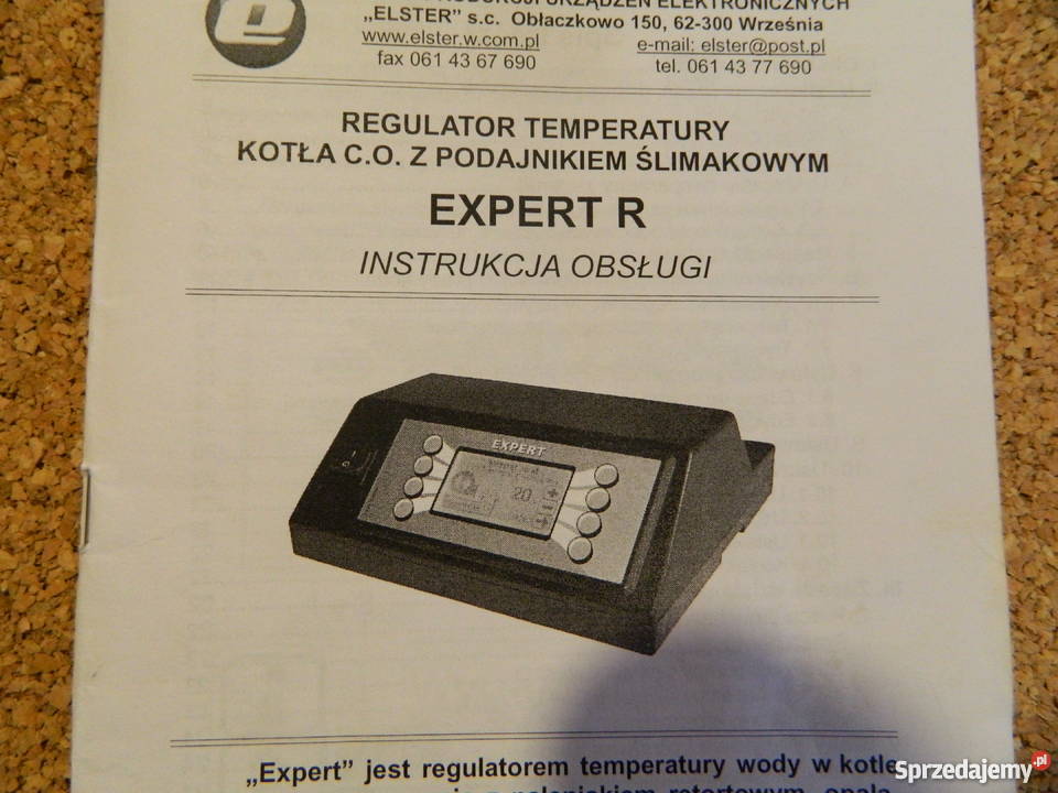 Sterownik regulator kotła pieca z podajnikiem Gdańsk