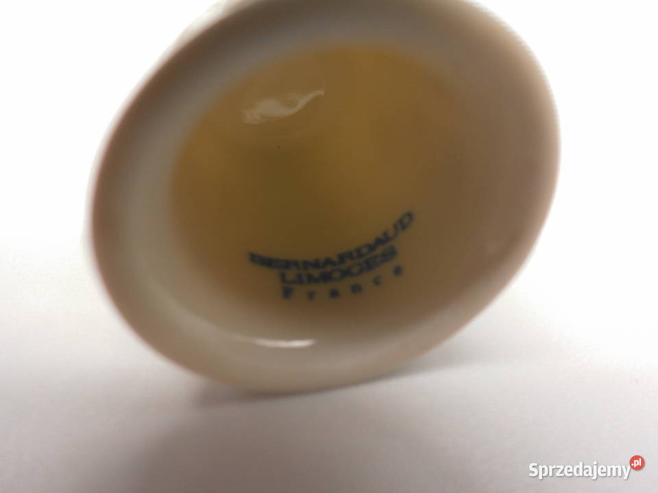 Porcelanowy naparstek Bernardaud Limoges z wielkopolskie Raszków